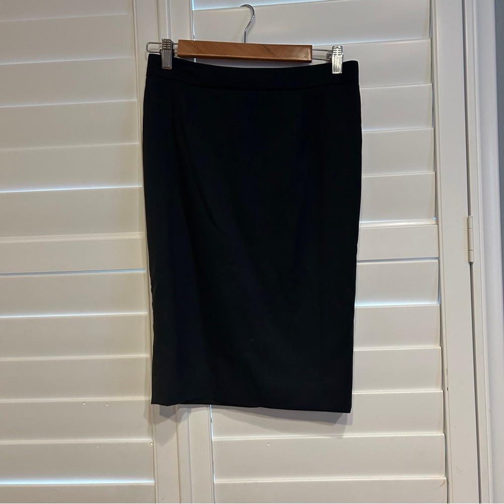 Stella McCArtney Classic Black Pencil Skirt Size 40